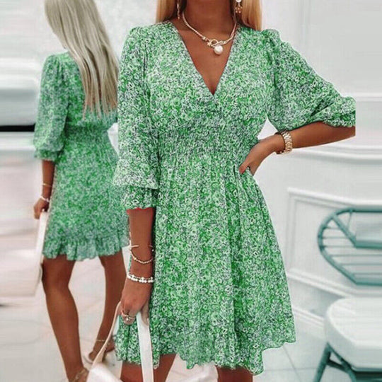 Robe d'été fleurie | CHIC™